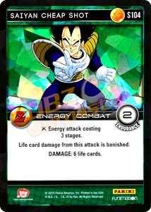 S104 Saiyan Cheap Shot Foil