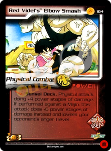 104 - Red Videl's Elbow Smash Limited