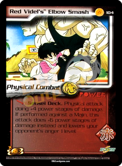 104 - Red Videl's Elbow Smash Unlimited