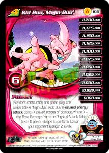 105 - Kid Buu, Majin Buu Unlimited Foil