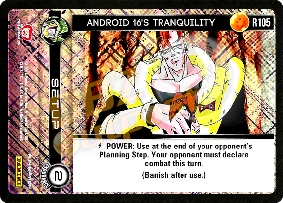 R105 Android 16's Tranquility Foil