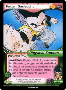 106 - Saiyan Onslaught Unlimited Foil