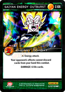 S106 Saiyan Energy Outburst Foil