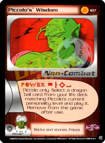 107 - Piccolo's Wisdom Limited
