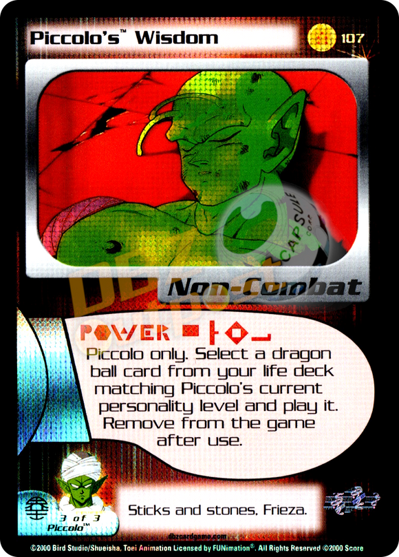 107 - Piccolo's Wisdom Unlimited Foil