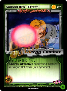 107 - Android 18's Effect Limited Foil