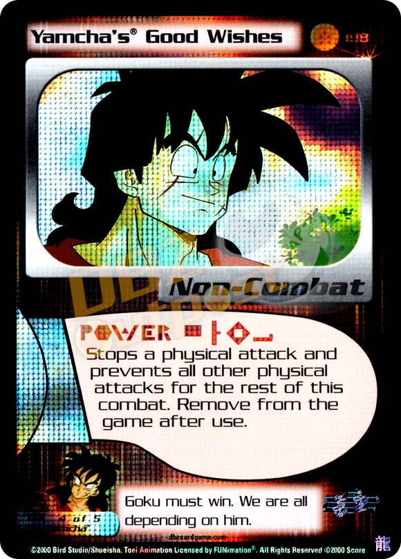 108 - Yamcha's Good Wishes Limited Foil