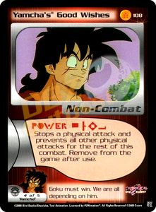 108 - Yamcha's Good Wishes Limited