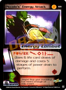 109 - Piccolo's Energy Attack Limited