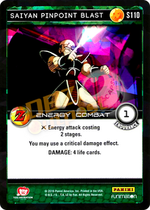 S110 Saiyan Pinpoint Blast Foil