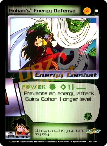 111 - Gohan's Energy Defense Unlimited Foil