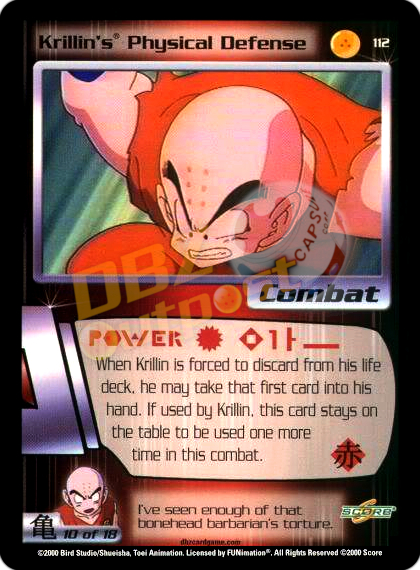 112 - Krillin's Physical Defense Unlimited