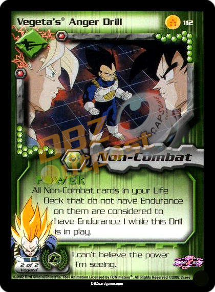 112 - Vegeta's Anger Drill Unlimited
