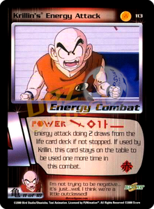 113 - Krillin's Energy Attack Unlimited Foil