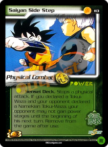 113 - Saiyan Side Step Limited Foil