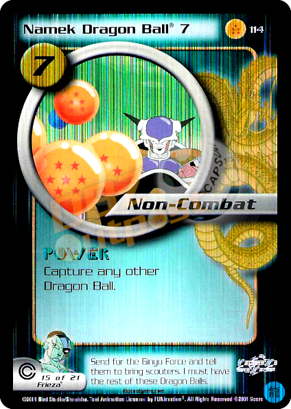 114 - Namek Dragon Ball 7 Limited Foil