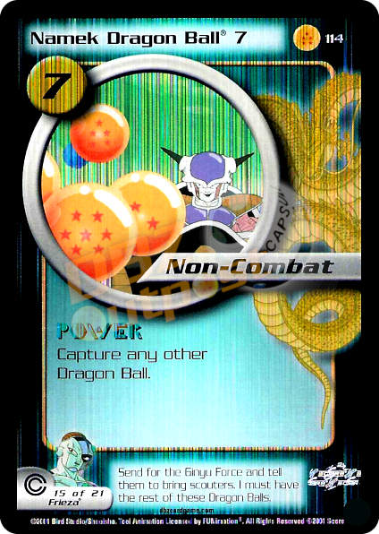 114 - Namek Dragon Ball 7 Unlimited Foil