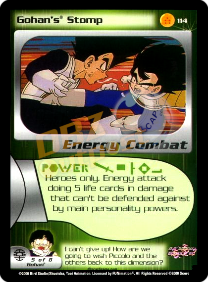 114 - Gohan's Stomp Unlimited
