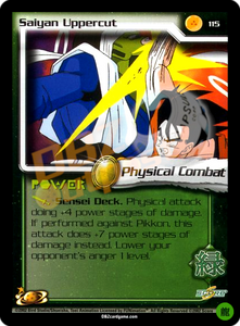 115 - Saiyan Uppercut Limited Foil