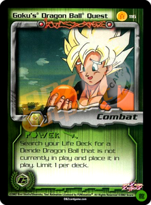 116 - Goku's Dragon Ball Quest Limited Foil