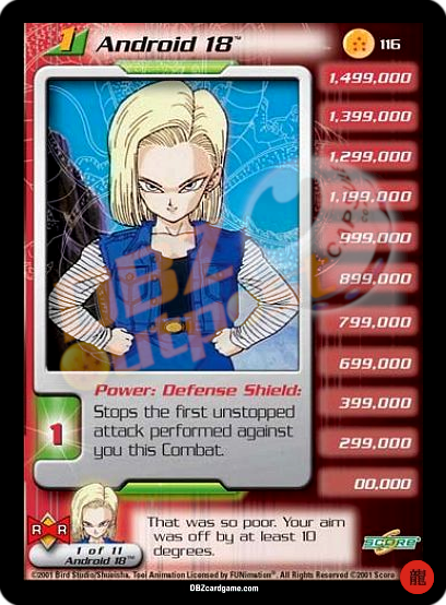 116 - Android 18 Limited