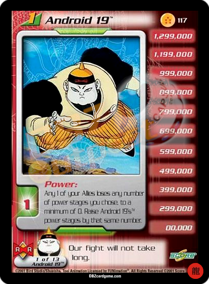 117 - Android 19 Limited