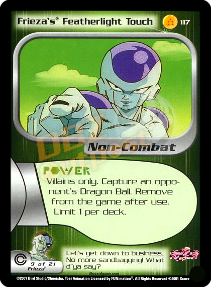 117 - Frieza's Featherlight Touch Unlimited