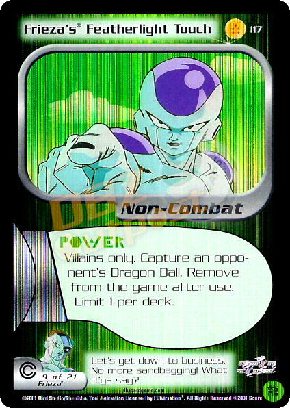 117 - Frieza's Featherlight Touch Limited Foil