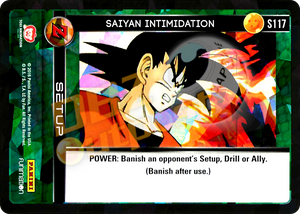 S117 Saiyan Intimidation Foil