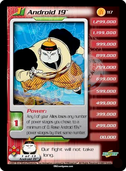 117 - Android 19 Unlimited Foil