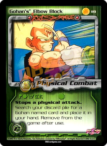 119 - Gohan's Elbow Block Unlimited Foil