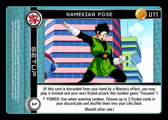 U11 Namekian Pose