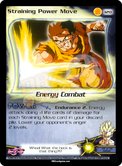 120 - Straining Power Move Unlimited Foil