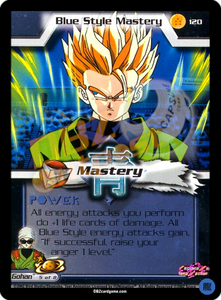 120 - Blue Style Mastery Limited Foil