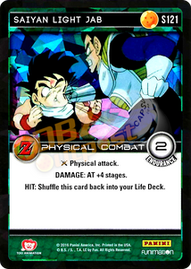 S121 Saiyan Light Jab Foil