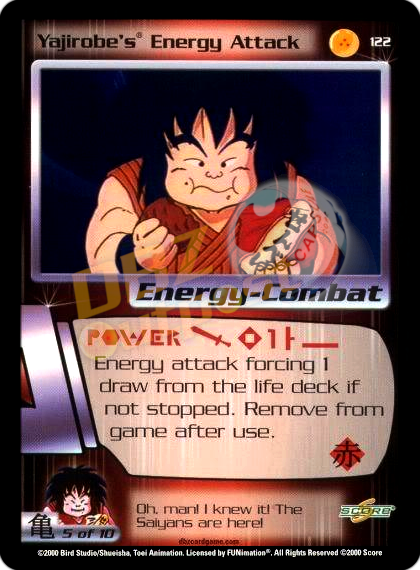 122 - Yajirobe's Energy Attack Unlimited Foil