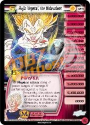 123 - Majin Vegeta, the Malevolent Limited (Half-Foil)