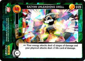 S123 Saiyan Unleashing Drill Foil