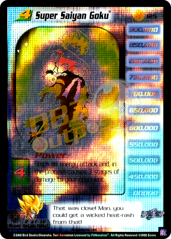 125 - Super Saiyan Goku Limited Foil