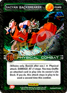 R125 Saiyan Backbreaker Foil