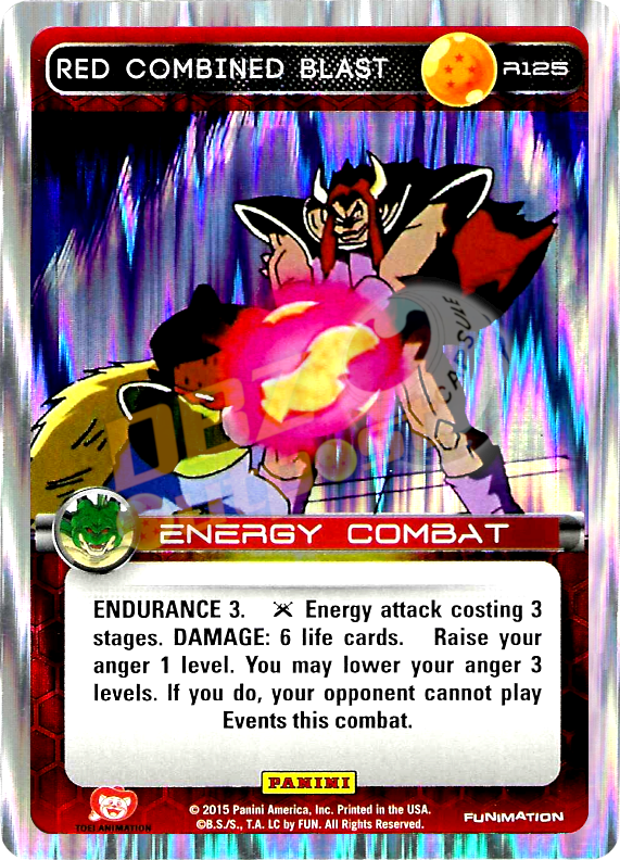 R125 Red Combined Blast Foil