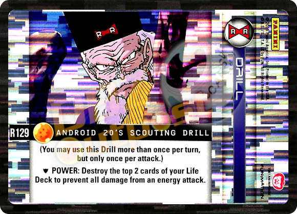 R129 Android 20's Scouting Drill Foil