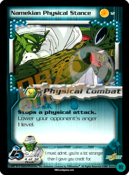 12 - Namekian Physical Stance Limited