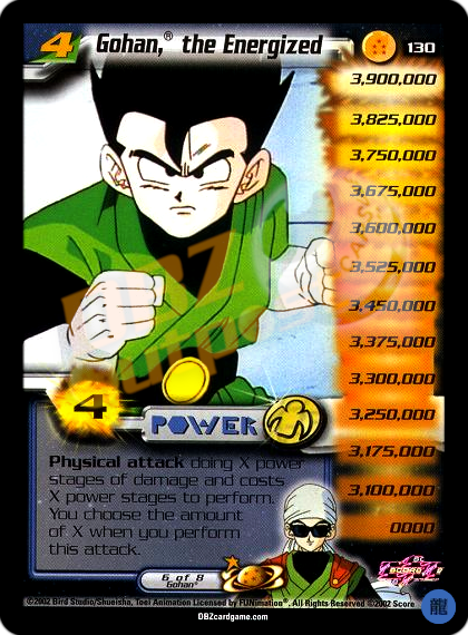 130 - Gohan, the Energized Limited Foil