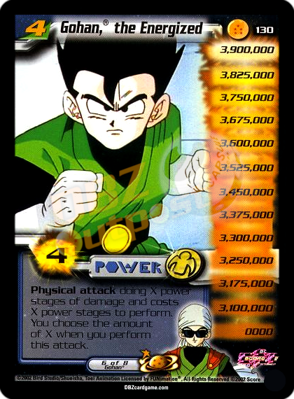 130 - Gohan, the Energized Unlimited Foil