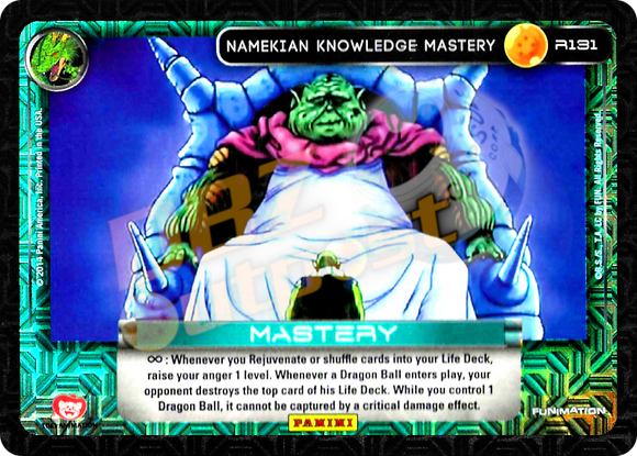 R131 Namekian Knowledge Mastery Foil