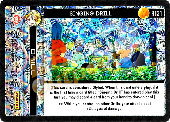 R131 Singing Drill Foil