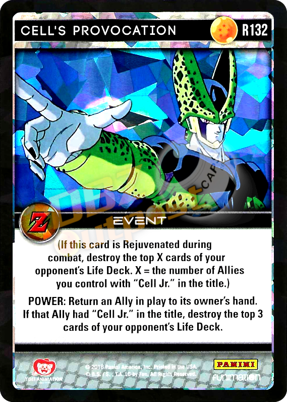 R132 Cell's Provocation Foil