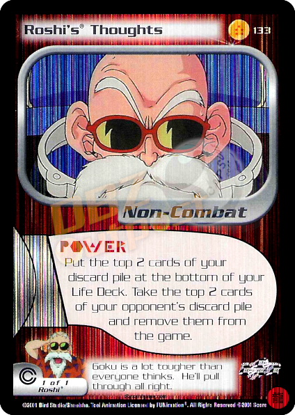 133 - Roshi's Thoughts Limited Foil
