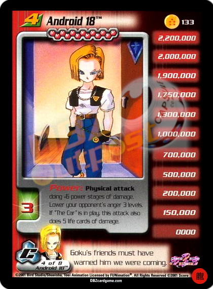 133 - Android 18 Limited